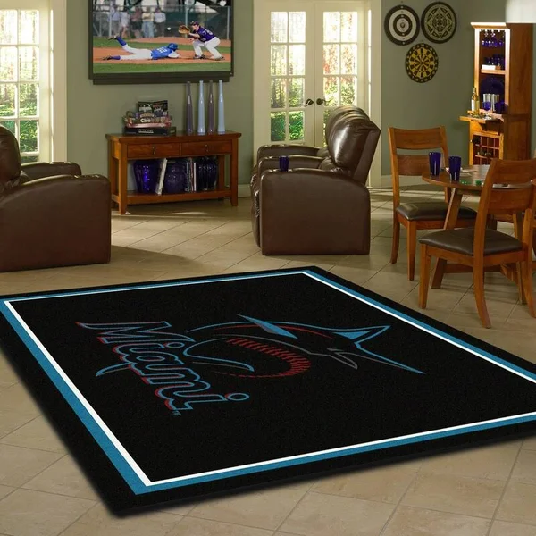 MLB Florida Marlins 8x22x11x22 Spirit Rug