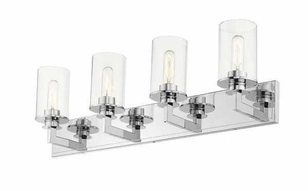 Z-Lite 462-4V-BRZ 4 Light Vanity, Bronze