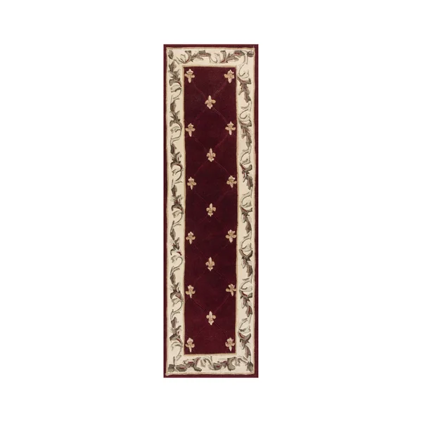 Kas Ruby Fleur-de-lis Rug 5&x8& Rug