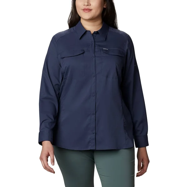 Columbia Silver Ridge Lite Long Sleeve Shirt 2x, Nocturnal