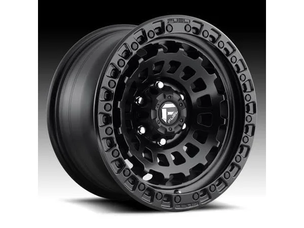 Fuel Zephyr D633 17x9 Matte Black 6x135 -12 Offset