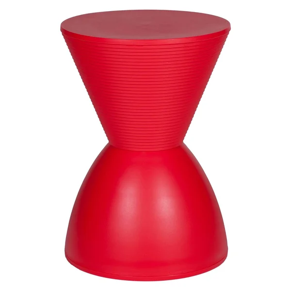 Pangea Home Bongo Indoor-Outdoor Side Accent Table - Red