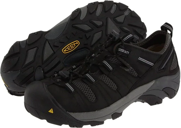 Keen Men's Black Utility Atlanta Cool Work Shoes - Steel Toe