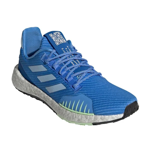 Adidas Pulseboost HD Ladies Running Shoes - Size 5, Blue/White