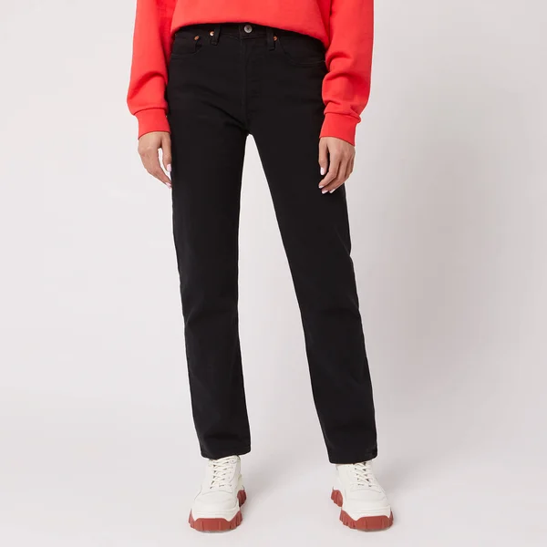 Levi&s 501 Crop Jeans in Black