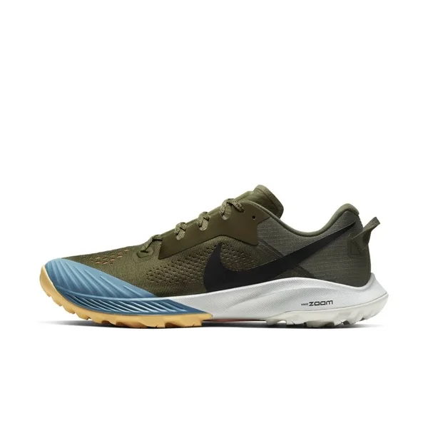Nike Air Zoom Terra Kiger 6 Trail Running Shoe - Men's Medium Olive/Black-Orange Trance - 11.5
