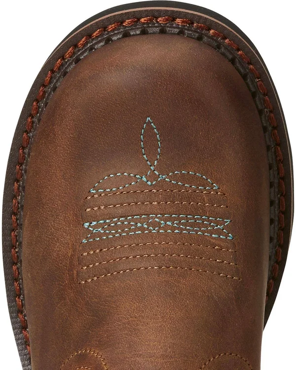 Ariat Kids Probaby Distressed Brown 3.5 - M