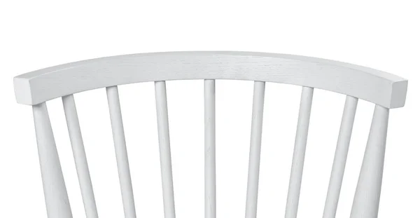 2x White Dining Chairs - Spindled Back, Article Rus Modern Furniture