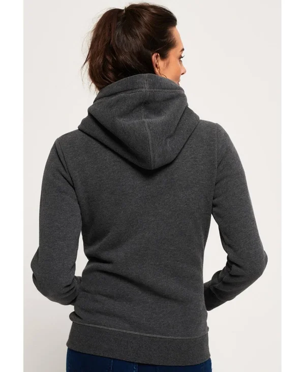 Superdry Orange Label Zip Hoodie - Light-past
