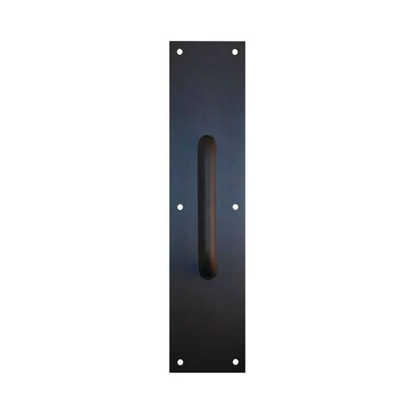 Don-Jo 7120606 7120 Pull Plate in Clear Satin Brass