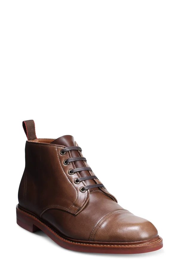 Allen Edmonds Men's Patton WP Oxford Boot, Natural, 10