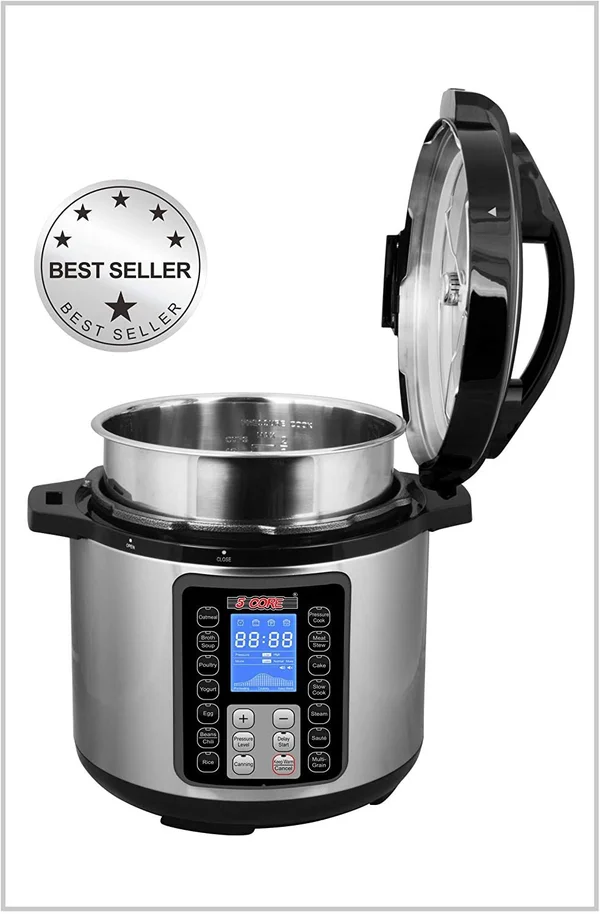 5 Core Digital Instant Electric Pressure Cooker 6qt Pot