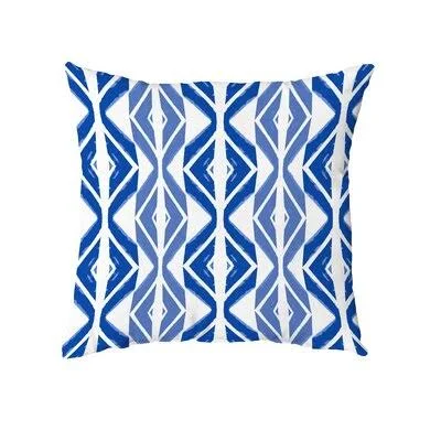 Archuleta Square Pillow Cover & Insert Union Rustic Color: Blue, Size: 18x22 x 18x22