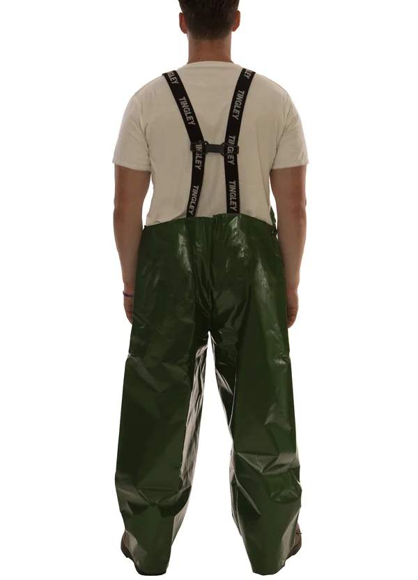 Tingley O22047 Rain Bib Overall, 3XL, Yellow, Unisex