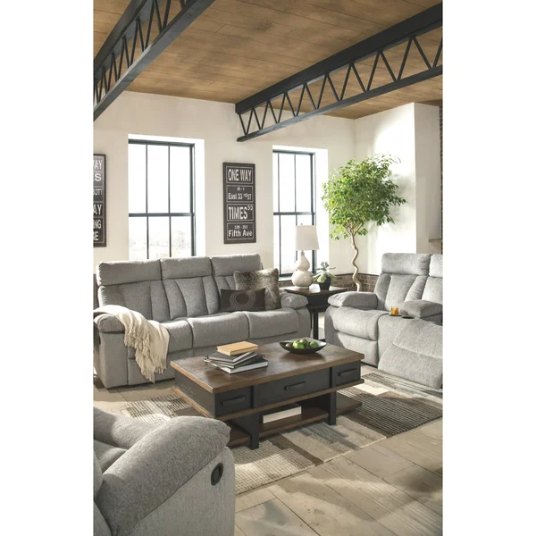 Signature Design by Ashley Mitchiner Fog Rocker Recliner