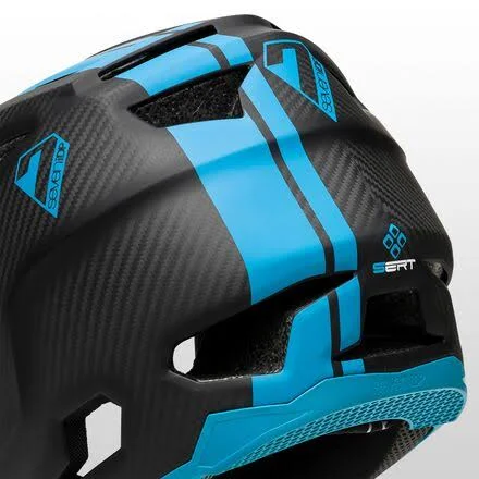 7iDP Project 23 Full Face Helmet - Gloss Electric Blue/Carbon, LG