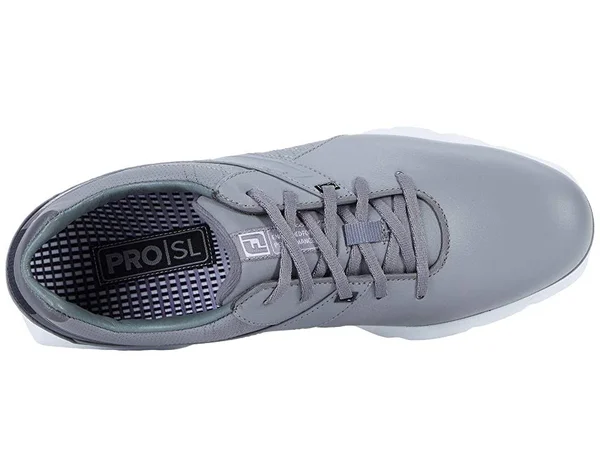 FootJoy Pro|SL Spikeless Golf Shoes - Gray/Black 7.5 Medium