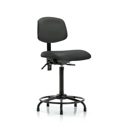 Symple Stuff Sky Drafting Chair - Gray