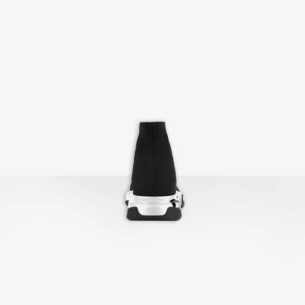 Balenciaga Speed Graffiti Sneaker - Black - High-Top Sneakers