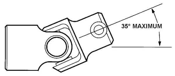 Borgeson 123434 Steering U-Joint