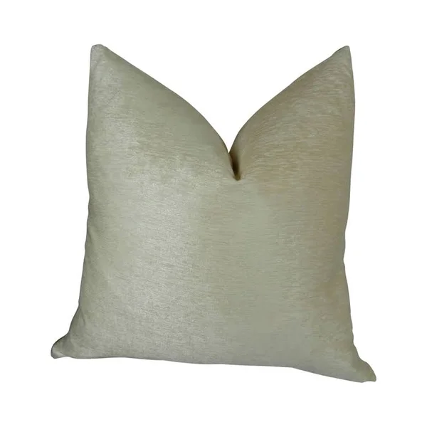 Plutus Velvet Bliss Water Handmade Throw Pillow - Double Sided