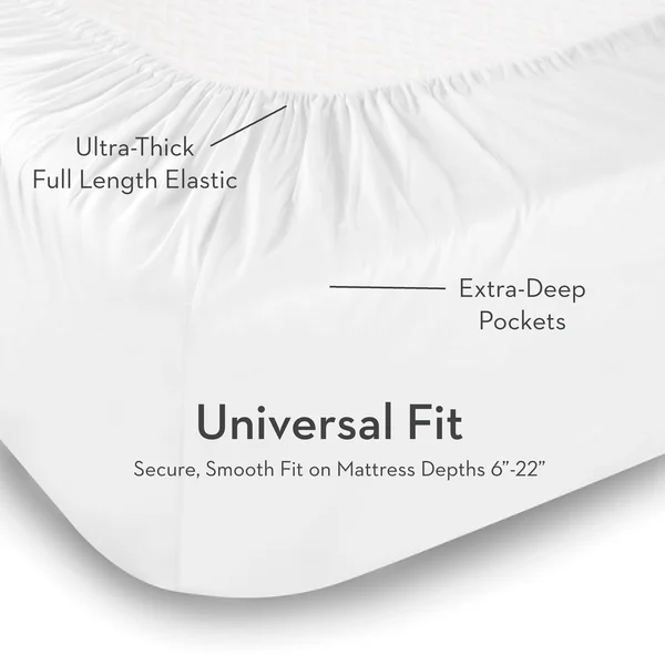 Malouf Supima Cotton - King Pillowcase, Flax