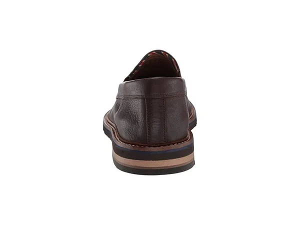 Bostonian Men's Dezmin Step Loafer, Size: 9, Dark Brown Full Grain Leather