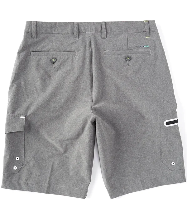 Tommy Bahama Cayman Isles Cargo 10 Inseam Shorts - Mens, 38, Coal