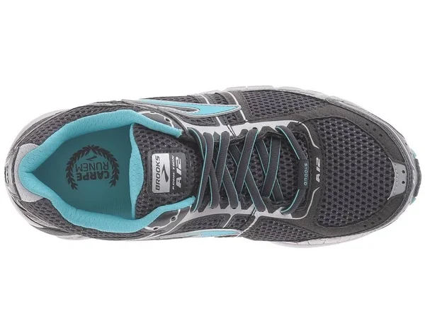 Brooks Addiction 12 Women's Running Shoes Anthracite/Bluefish/Silver : 6 D - Wide