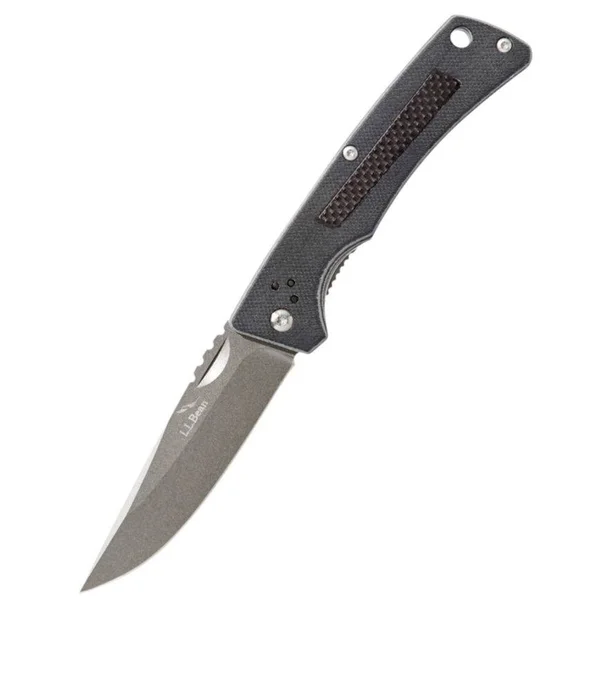 Ridge Runner Folding Knife Black, L.L.Bean