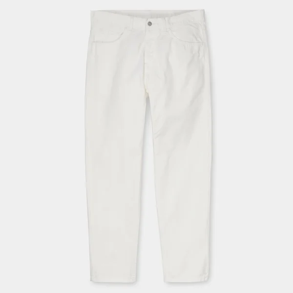 Carhartt WIP Newel Pant - Drill - Off-White