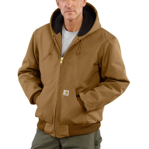 Carhartt Duck Quilted Flannel Lined Active Jackets - Factory 2nds