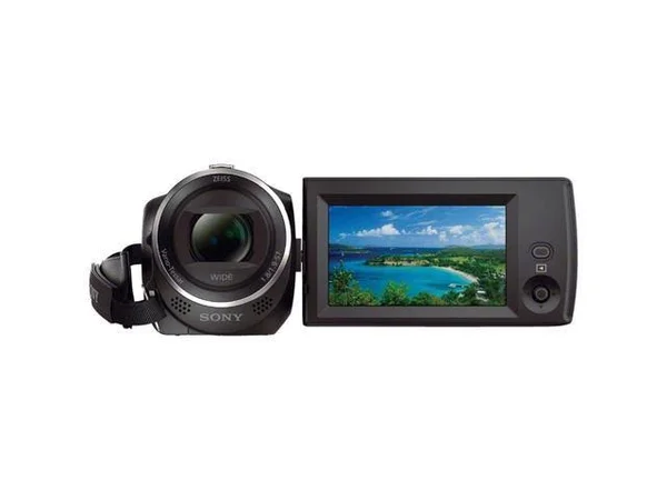 Sony HDR-CX405 HD Handycam HDRCX405/B + External Rapid Charger + 32GB microSDHC Card + Carrying Case + Deluxe Cleaning Kit + Mem