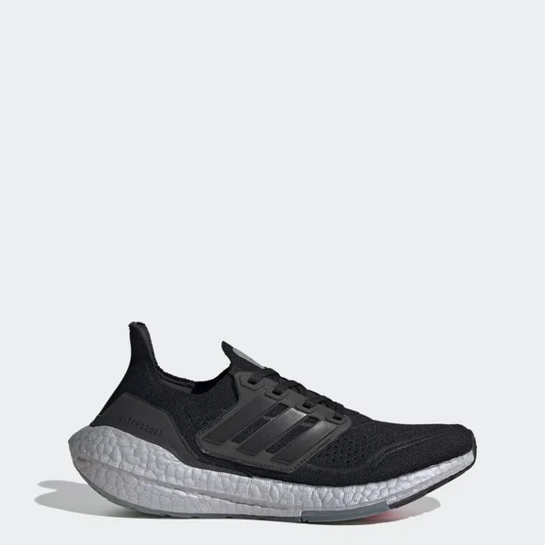 Adidas Ultraboost 21 Black Women's Running Shoes, Size: 5.5