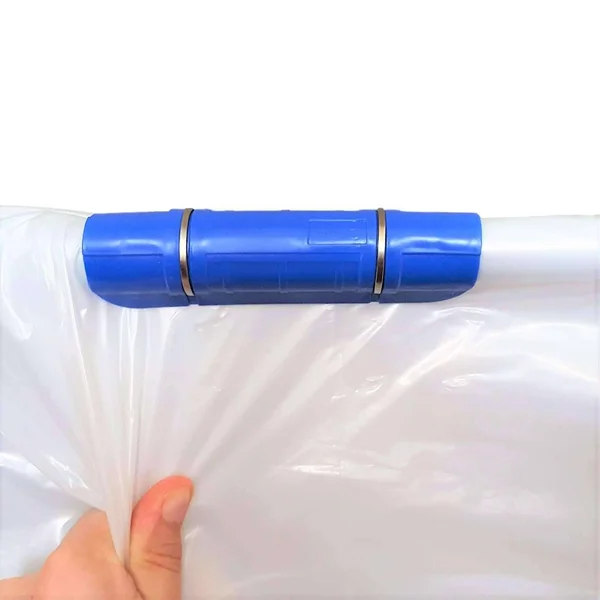 Bootstrap Farmer Snap on Clamps - 1/2 inch 100 Pack, Row Cover Clips for Greenhouse Plastic Shade Cloth Attachment - PVC Pipe or