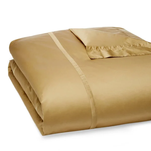 Matouk Nocturne - Full/Queen Duvet Cover, Bronze