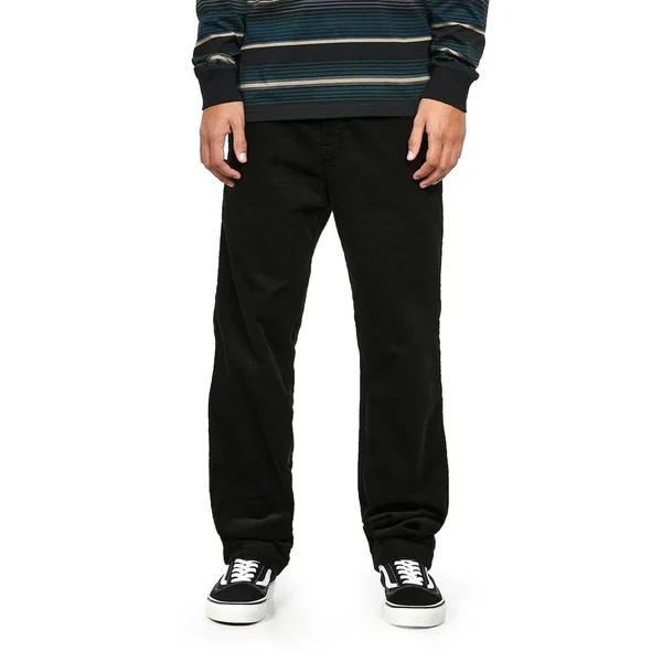Carhartt WIP Master Pant Ford Corduroy - 15 Wales, 8 oz - Black Rinsed - 30/32 - Men