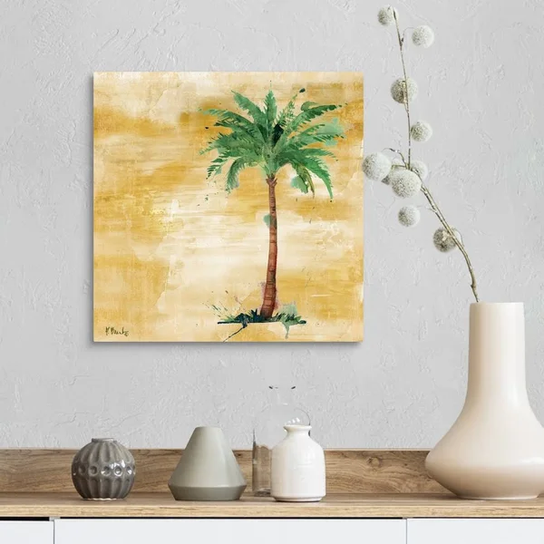 Arianna Palm IV, Canvas Wall Art, 16x16, Great Big Canvas