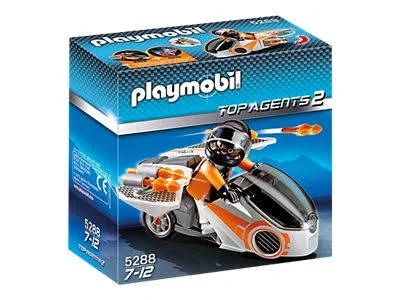 Playmobil 5288 Spy Team Skybike Set
