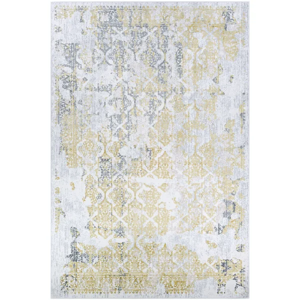 Allure Ipswich Gold/Silver Area Rug - 3&3x22 x 5&3x22