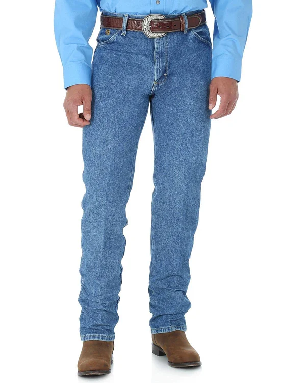 Wrangler Men's George Strait Cowboy-Cut Original-Fit Jeans - Stone Wash (29)