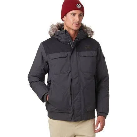 The North Face Gotham Jacket III - Men's Asphalt Grey/TNF Black, 3XL
