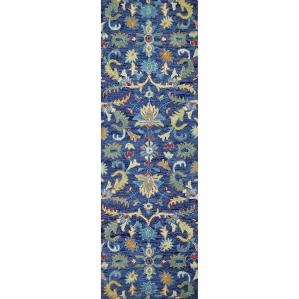 Bashian Valencia AL110 Indoor Area Rug Navy