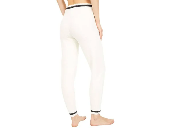 Barefoot Dreams CozyChic Classic Disney Women's Jogger Pants - Size Small, Cream