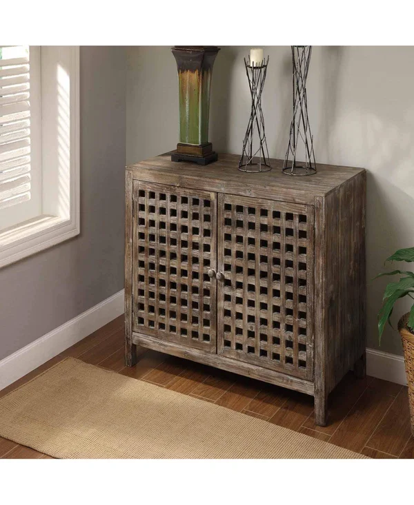 Crestview Collection Rustic Buffet Cabinet