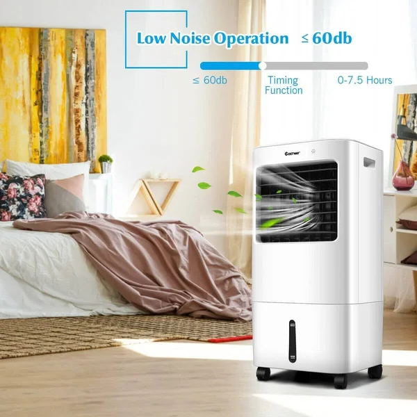 Evaporative Portable Air Cooler Fan w/ Remote Control