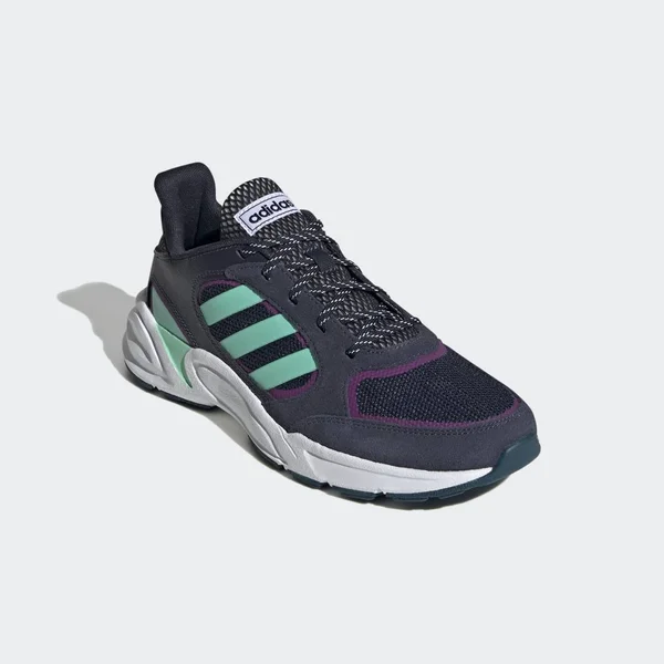 Adidas 90s Valasion Women's Running Shoes - Size: 8, Dark Blue