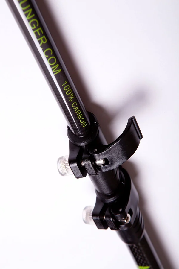 Hiker Hunger 100% Carbon Fiber Trekking Poles Ultralight & Collapsible with