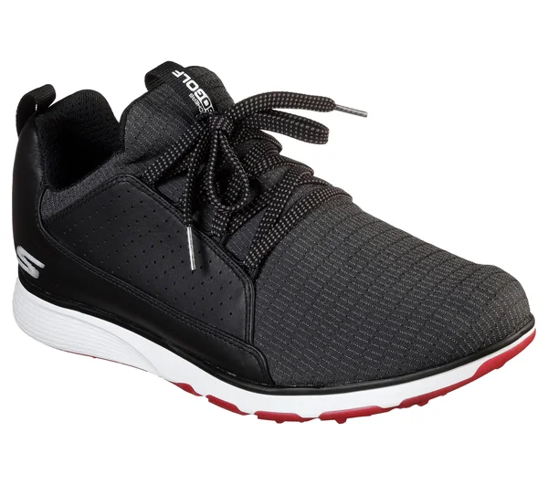 Skechers Men's Go Golf Mojo Elite Golf Shoes - Black/Red, 10.5
