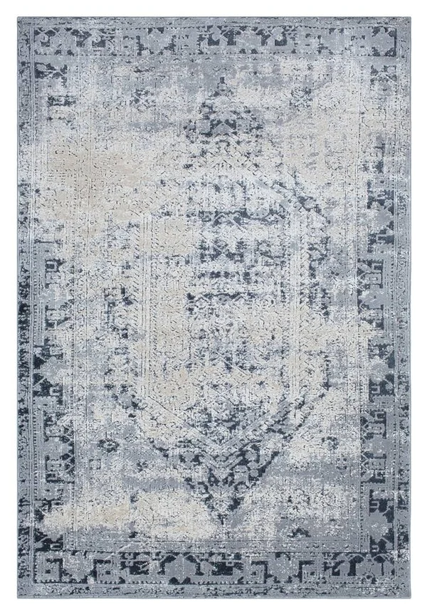 Surya World Needle Durham 5& 3x22 x 7& 3x22 Area Rug, Blue by Ashley HomeStore